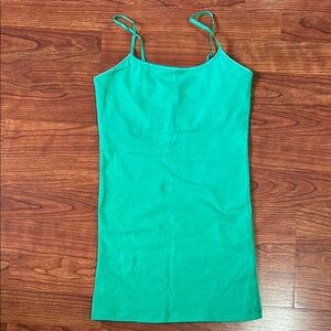 Spaghetti Strap Top Green Small